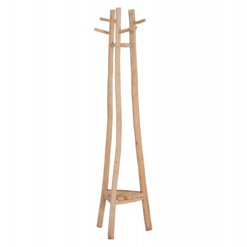 ΚΑΛΟΓΕΡΟΣ ΜΕ 3 ΚΟΛΩΝΕΣ TRIDEM HM4881 ΞΥΛΟ TEAK ΣΕ ΦΥΣΙΚΟ 52x52x200Υεκ c547320