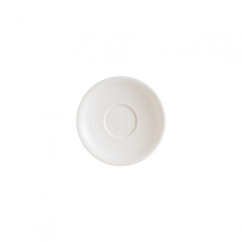Πιατάκι Premium Vitrified για Φλιτζάνια φ16cm Μπεζ σειρά LIORA Ripple BONNA Σετ 12 c547329