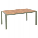 ΤΡΑΠΕΖΙ ΕΞΩΤ ΧΩΡΟΥ GOYA HM6059 07 ΑΛΟΥΜΙΝΙΟ ΣE OLIVE GREEN POLYWOOD 160X80Χ75Υεκ c547393