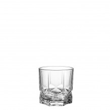 Ποτήρι Γυάλινο Σκαλιστό Χαμηλό 32 5cl φ8 2x8 7cm σειρά FUTURE Glass4U Σετ 24 c547396