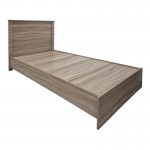 Κρεβάτι με στρώμα Athos Sleepy pakoworld sonoma 90x190εκ c547439