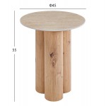 ΤΡΑΠΕΖΙ ΒΟΗΘΗΤΙΚΟ SILVA HM18444 ΚΕΡΑΜΙΚΟ TOP ΟΨΗ ΤΡΑΒΕΡΤΙΝΑΣ-MDF ΦΥΣΙΚΟ Φ45x55Υεκ c547502
