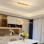 Φωτιστικό οροφής Neron pakoworld led χρυσό μεταλλικό 100x25x26εκ c547600