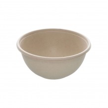 Μπωλ Στρογγυλό 1000 ml φ17x8cm από ζαχαροκάλαμο Μίας Χρήσης Sabert Σετ 75 c547623