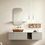 Καθρέπτης Lunaria pakoworld λευκό MDF 60x11 5x60εκ c547756