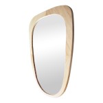 Καθρέπτης Phaedra pakoworld MDF σε φυσική απόχρωση 74x2 5x120 εκ c547759