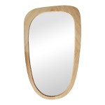 Καθρέπτης Phaedra pakoworld MDF σε φυσική απόχρωση 74x2 5x120 εκ c547759