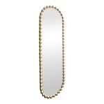 Καθρέπτης Myrtus pakoworld χρυσό MDF 40x2 5x160 εκ c547775