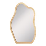 Καθρέπτης Evanthia pakoworld MDF σε φυσική απόχρωση 36x1 2x56 εκ c547776