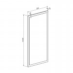 Έπιπλο εισόδου Ansia pakoworld καρυδί oak 210x44 7x175εκ c547865