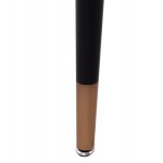 ΣΕΤ ΤΡΑΠΕΖΑΡΙΑΣ 5ΤΜΧ GAFF HM10847 02 MDF TOP ΦΥΣΙΚΟ--ΥΦΑΣΜΑ ΜΠΕΖ ΜΕΤΑΛΛΟ ΜΑΥΡΟ c547871