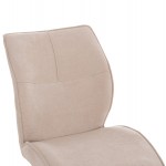 ΣΕΤ ΤΡΑΠΕΖΑΡΙΑΣ 5ΤΜΧ GAFF HM10847 02 MDF TOP ΦΥΣΙΚΟ--ΥΦΑΣΜΑ ΜΠΕΖ ΜΕΤΑΛΛΟ ΜΑΥΡΟ c547871
