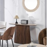 ΚΟΝΣΟΛΑ WALDEN HM18439 ΚΕΡΑΜΙΚΟ TOP ΤΡΑΒΕΡΤΙΝΑ--MDF ΒΑΣΗ ΚΑΡΥΔΙ 120x40x76Υεκ c547990
