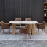 ΣΕΤ ΤΡΑΠΕΖΑΡΙΑΣ 7ΤΜΧ MELLOW HM21361 ΚΕΡΑΜΙΚΟ TOP MDF ΠΟΔΙΑ--PU ΚΑΦΕ ΜΕΤΑΛ ΠΟΔΙΑ c547991