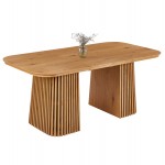 ΤΡΑΠΕΖΙ ΤΡΑΠΕΖΑΡΙΑΣ ΕΠΕΚΤΕΙΝΟΜΕΝΟ VERLO HM18436 MDF ΣΕ ΦΥΣΙΚΟ 120 150 180x90x75Υεκ c547996
