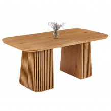 ΤΡΑΠΕΖΙ ΤΡΑΠΕΖΑΡΙΑΣ ΕΠΕΚΤΕΙΝΟΜΕΝΟ VERLO HM18436 MDF ΣΕ ΦΥΣΙΚΟ 120 150 180x90x75Υεκ c547996