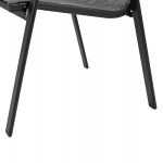 ΣΕΤ ΤΡΑΠΕΖΑΡΙΑΣ 5ΤΜΧ ADAM HM10897 01 ΤΡΑΠΕΖΙ 110x60εκ 4 ΠΟΛΥΘΡΟΝΕΣ--ΓΚΡΙ c548136