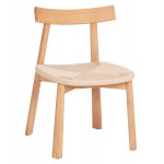 KΑΡΕΚΛΑ ΤΡΑΠΕΖΑΡΙΑΣ OSORIO HM18335 01 RUBBERWOOD ΣΧΟΙΝΙ ΣΕ ΦΥΣΙΚΟ 51x55x74Υεκ SET 2τμχ c548328