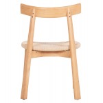 KΑΡΕΚΛΑ ΤΡΑΠΕΖΑΡΙΑΣ OSORIO HM18335 01 RUBBERWOOD ΣΧΟΙΝΙ ΣΕ ΦΥΣΙΚΟ 51x55x74Υεκ SET 2τμχ c548328