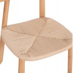 KΑΡΕΚΛΑ ΤΡΑΠΕΖΑΡΙΑΣ OSORIO HM18335 01 RUBBERWOOD ΣΧΟΙΝΙ ΣΕ ΦΥΣΙΚΟ 51x55x74Υεκ SET 2τμχ c548328