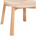 KΑΡΕΚΛΑ ΤΡΑΠΕΖΑΡΙΑΣ OSORIO HM18335 01 RUBBERWOOD ΣΧΟΙΝΙ ΣΕ ΦΥΣΙΚΟ 51x55x74Υεκ SET 2τμχ c548328