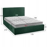 ΚΡΕΒΑΤΙ ΔΙΠΛΟ ΣΤΡΩΜΑ ALLIE HM10768 03 ΚΥΠΑΡΙΣΣΙ ΒΕΛΟΥΔΟ--ΑΠΟΘ ΧΩΡΟΣ-ΓΙΑ 160x200εκ c548331