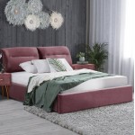 ΚΡΕΒΑΤΙ ΜΕ ΣΤΡΩΜΑ ΑΠΟΘ ΧΩΡΟ KENDRA HM10767 02 ΣΑΠΙΟ ΜΗΛΟ ΒΕΛΟΥΔΟ--ΓΙΑ 160x200εκ c548336