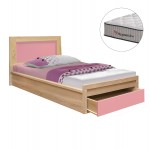ΚΡΕΒΑΤΙ ΠΑΙΔΙΚΟ ΜΕ ΣΥΡΤΑΡΙ PLAYROOM HM10752 02 ΜΕΛΑΜΙΝΗ SONAMA ΡΟΖ--ΣΤΡΩΜΑ 90x190εκ c548624