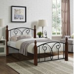 ΚΡΕΒΑΤΙ ΣΤΡΩΜΑ SUZIE HM10754 01 ΜΕΤΑΛΛΟ RUBBERWOOD ΚΑΡΥΔΙ--ΣΤΡΩΜΑ 90Χ190εκ c548625
