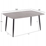 ΣΕΤ ΤΡΑΠΕΖΑΡΙΑΣ 5ΤΜΧ MANIDO HM10950 01 ΚΕΡΑΜΙΚΟ TOP--ΥΦΑΣΜΑ ΓΚΡΙ ΜΕΤΑΛΛΟ ΜΑΥΡΟ c548746