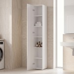 Ντουλάπα-στήλη Anira pakoworld λευκό 30x30x180εκ c549501
