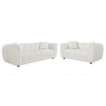 ΣΕΤ ΣΑΛΟΝΙ 3Θ 2Θ LYKKE HM10812 02 ΕΚΡΟΥ ΥΦΑΣΜΑ c549506