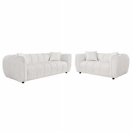 ΣΕΤ ΣΑΛΟΝΙ 3Θ 2Θ LYKKE HM10812 02 ΕΚΡΟΥ ΥΦΑΣΜΑ c549506