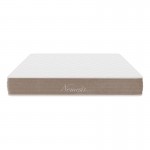 Κρεβάτι με στρώμα Nevil-Nemesis pakoworld ύφασμα ανθρακί 150x200εκ c549712