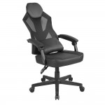 FUSION ΚΑΡΕΚΛΑ GAMING ΓΡΑΦΕΙΟΥ ΜΑΥΡΟ 50x74x137 c549719