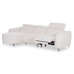 ΚΑΝΑΠΕΣ ΑΡΙΣΤΕΡΗ ΓΩΝΙΑ 3Θ ΜΕ RECLINE VALENTE HM3317 02L ΜΠΕΖ ΥΦΑΣΜΑ 275x160x104Yεκ c549813