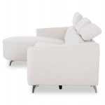 ΚΑΝΑΠΕΣ ΑΡΙΣΤΕΡΗ ΓΩΝΙΑ 3Θ ΜΕ RECLINE VALENTE HM3317 02L ΜΠΕΖ ΥΦΑΣΜΑ 275x160x104Yεκ c549813