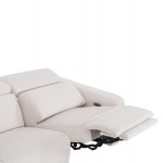 ΚΑΝΑΠΕΣ ΑΡΙΣΤΕΡΗ ΓΩΝΙΑ 3Θ ΜΕ RECLINE VALENTE HM3317 02L ΜΠΕΖ ΥΦΑΣΜΑ 275x160x104Yεκ c549813