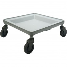 Τροχήλατο Καρότσι Γκρι 52x52x10cm Στιβαρό 3kg Gatbo c549816