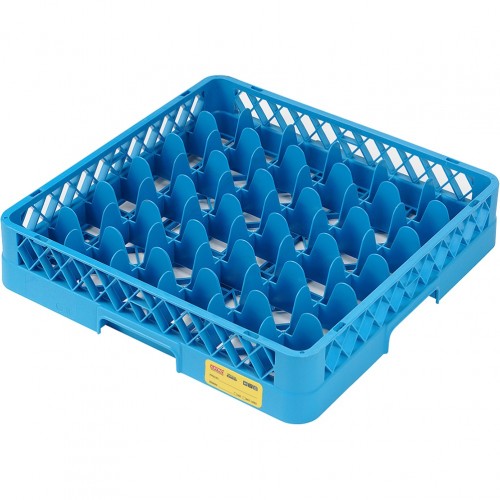 Καλάθι Πλύσης Ποτηριών 36 Θέσεων Μπλε 50x50xΥ10cm Gatbo c549824