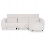 ΚΑΝΑΠΕΣ ΔΕΞΙΑ ΓΩΝΙΑ 3Θ ΜΕ RECLINE VALENTE HM3317 02R ΜΠΕΖ ΥΦΑΣΜΑ 275x160x104Yεκ c550189