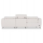 ΚΑΝΑΠΕΣ ΔΕΞΙΑ ΓΩΝΙΑ 3Θ ΜΕ RECLINE VALENTE HM3317 02R ΜΠΕΖ ΥΦΑΣΜΑ 275x160x104Yεκ c550189