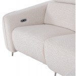 ΚΑΝΑΠΕΣ ΔΕΞΙΑ ΓΩΝΙΑ 3Θ ΜΕ RECLINE VALENTE HM3317 02R ΜΠΕΖ ΥΦΑΣΜΑ 275x160x104Yεκ c550189
