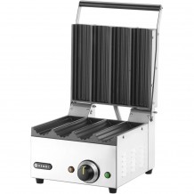 Τοστιέρα για 4 ψωμάκια Hot dog Panini Wraps 1800W 38 5x28 5xΥ25 4cm HENDI c550200