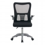 Καρέκλα γραφείου εργασίας Annalise pakoworld μαύρο mesh 57x53x100εκ c550438