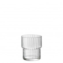 Ποτήρι Star Glass Χαμηλό στοιβαζόμενο 39cl φ8 55x10cm σειρά Exlusiva BORMIOLI ROCCO Σετ 6 c550445