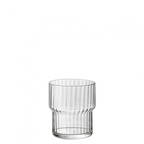 Ποτήρι Star Glass Χαμηλό στοιβαζόμενο 39cl φ8 55x10cm σειρά Exlusiva BORMIOLI ROCCO Σετ 6 c550445