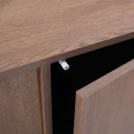 TOBAC ΜΠΟΥΦΕΣ 4ΠΟΡΤΕΣ ΚΑΡΥΔΙ ΣΚΟΥΡΟ 200x39x95cm c550652