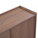 TOBAC ΜΠΟΥΦΕΣ 4ΠΟΡΤΕΣ ΚΑΡΥΔΙ ΣΚΟΥΡΟ 200x39x95cm c550652