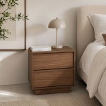 TOBAC ΚΟΜΟΔΙΝΟ 2ΣΥΡΤΑΡΙΑ ΚΑΡΥΔΙ ΣΚΟΥΡΟ 55x39x54cm c550654